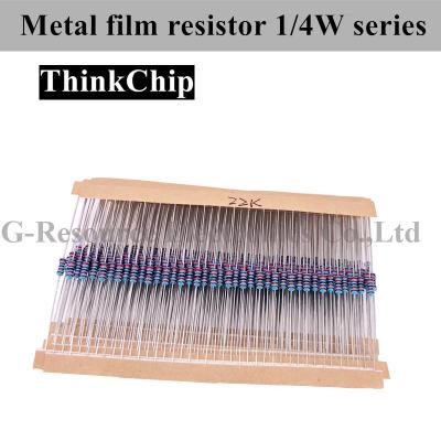 China 1/4W tipo do filme do metal do watt do resistor 3R 15R 20R 22R 250R 360R 390R 1/8W 1/2 da microplaqueta da série SMD à venda