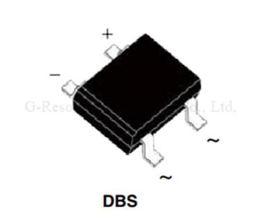 China SÉRIE longa do diodo de retificador DB101S do poder superior do tempo DB102S DB103S DB104S DBS à venda