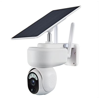 China Insurance Network PTZ Outdoor Camera NIGHT VISION Solar Night Vision Security Camera System Remote Connection for sale