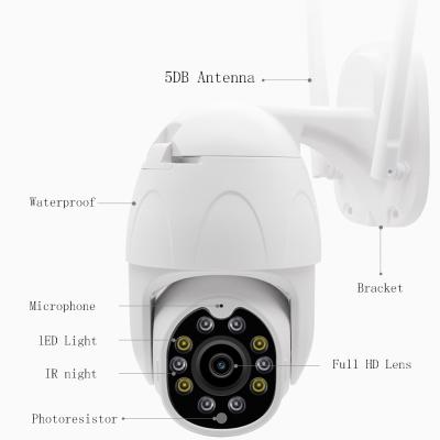 China Hd 1080P CCTV Smart IP Motion Detection Night Vision Wireless Remote Control Indoor And Outdoor Human Motion Camera for sale