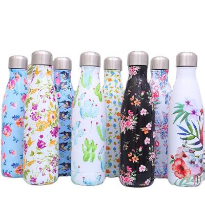 China Business 500ml Most Popular Double Item Cola Shape Water Bottle Stainless Steel Wall Food Grade Top Vacuum Insulated Bottle for sale