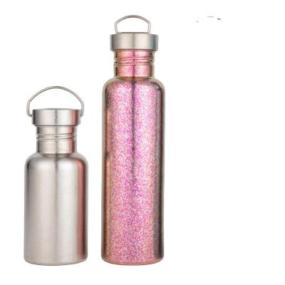 China Lightweight Portable Gym Water Bottle Outdoor Camping Titanium Ultralight Travel Boosting Sport Bottle 730ml for sale