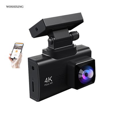 China 4K NIGHT VISION Car DVR Ultra HD 2160P Car DVR Dash Cam With G-sensor Rear Camera Wifi GPS Auto Recording Tracker for sale