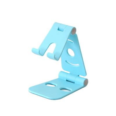 China Multifunctional Creative Portable Pulse Tablet Loss Frame Support ABS+PVC Folding Desktop Stand for sale