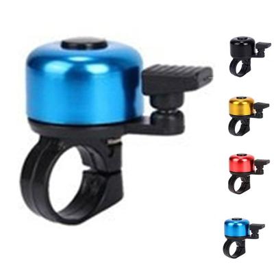 China RTS Steel Safety Alarm Sport Mountain Bicycle Horn Road Bike Warning Metal Bell For Cycling With 6 Color Options for sale