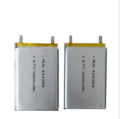 China Oplaadbare Li-Ion Pocket Cell PCM-batterij 3.7v 1400mah Lithium Polymer Te koop