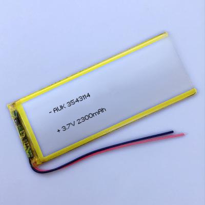 China 3.7V 2300mah Lithium Polymer Battery Cell Voor Interphone Navigator Te koop