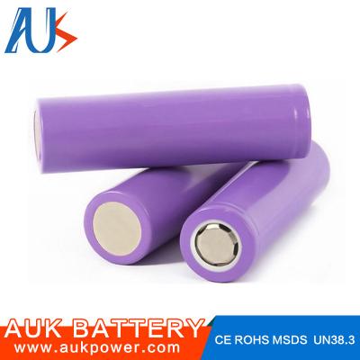 China 5C Li-Ionen-Batteriezellen 2500mAh 18650 Lithiumbatterie 3,7v für Elektrowerkzeuge zu verkaufen