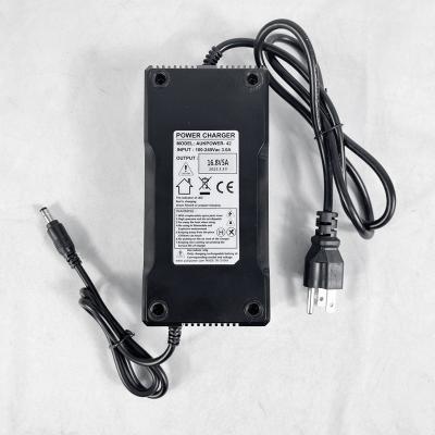 China Zwarte 16,8v Lithium-ion batterij oplader 5A 6A 8A 10A Intelligente draailichten Te koop