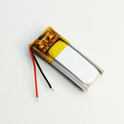 China 3.7V 330mah Small Custom LiPo Battery Rechargeable Lithium Polymer Battery for sale