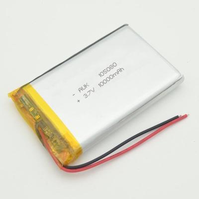 China Flat Power Bank Li Ion Cell Lithium Battery 9065113 9858102 1260110 10000Mah 3.7V Lipo Polymer Battery For Gps Te koop