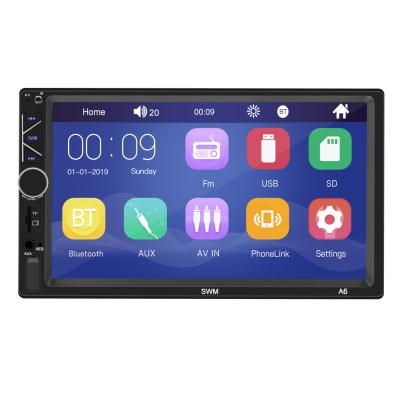 China DIY 7 Inch Auto Shift Android Car Radio System Apple Car Reversing Image Control Steering Wheel Touch Screen for sale