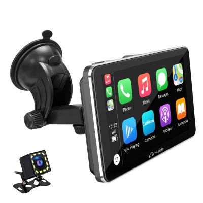 China New Wifi Apple CarPlay Android Windshield Dash Mount Wireless Telescopic Auto Regulatory China-chic Car Stereos Audio Video for sale