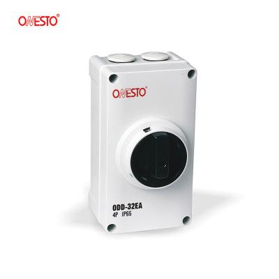 China DC Isolator Switch 1000V 4P 32A Switch Disconnector CE With IP65 Waterproof Box 3000A for sale