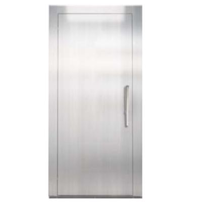 중국 Contemporary Elevator Semi-automatic Door System Manual Stainless Steel Door 판매용