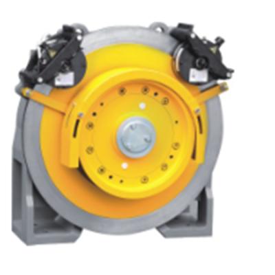 中国 Contemporary gearless motor for elevstor elevator traction machine GTW5A 販売のため