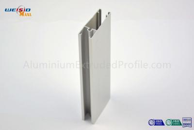 China Las formas de aluminio superficiales acabadas molino de las protuberancias, aluminio del marco de Windows sacaron las secciones en venta