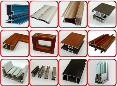 China Furniture Decoration Powder Coating Aluminium Profiles AA6063 T5 for sale