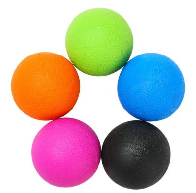 China Fitness Band Lacrosse Muscle Ball Exercise Sports Fitness Ball Sports Fitness Yoga Peanut Massage Ball for sale