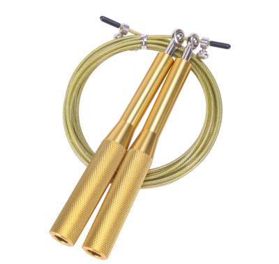 China Fitness Gym Jump Rope Steel Wire Jumping Jump Ropes Speed ​​Aluminum Jump Rope for sale