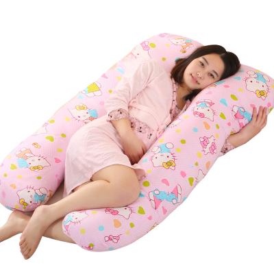 China 100% Cotton High Quality Pregnant Body Sleeping Women Anti-bacteria U Shape Pregnancy Maternity Pillow for sale