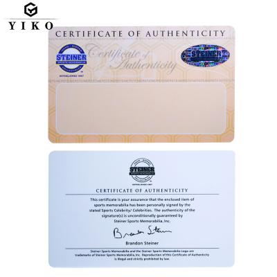 China Anti-Counterfeit Hologram PVC Card Factory Price Plastic Business Card Business Membership Home Blank Credit Card for sale