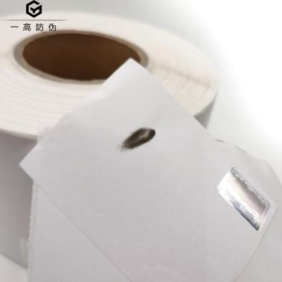 China Anti-counterfeiting thermal paper with position anti-counterfeiting hologram thermal paper hot stamping printable sticker for sale