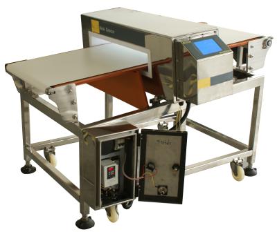 China Conveyor Belt Type Metal Detector Machine Frequency Control Metal Detector Processing Metal Powder Detector Machine for sale