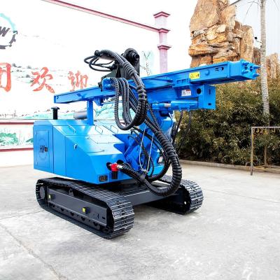 China Solar Photovoltaic Ground Photovoltaic Ram Machine Mini Ram Machine Screw Ram for sale