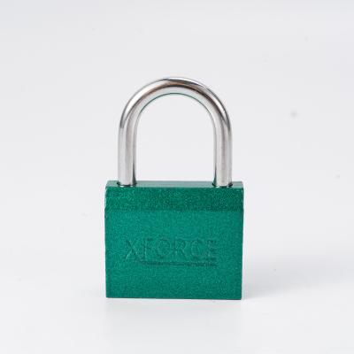 China Cerrar Special Color Solid Color Design Eco-friendly High Quality Pink Green Blue Colorful Padlock Durable High Security for sale