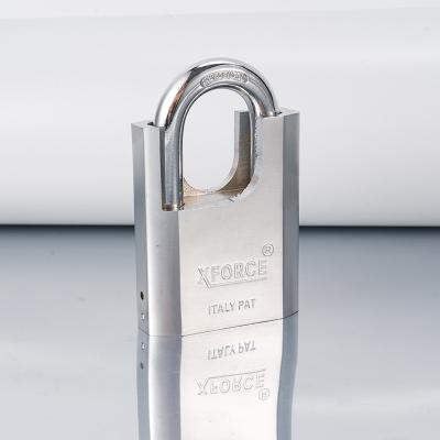 China Candado Factory Price Durable High Standard Security 60mm Multiple Size Locks Silver Color Fine Performance Iron Padlock for sale