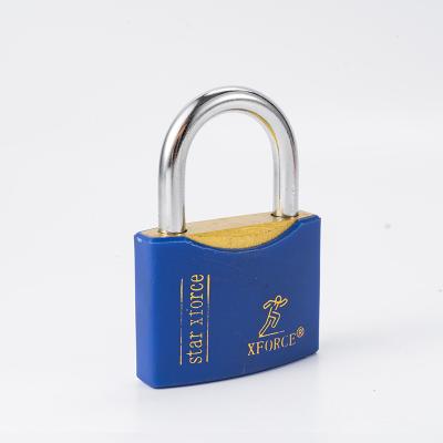 China High Workmanship 38mm Factory Price Security Iron Casing Plastic Fine Protective Locks Design Durable Safety Special Padlock for sale