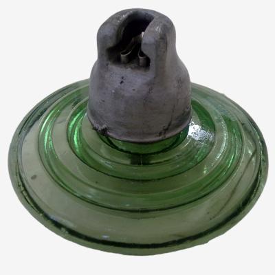 China 70kN High Tension High Voltage Suspension Disc Suspension Insulator Glass Electrical Insulator for sale