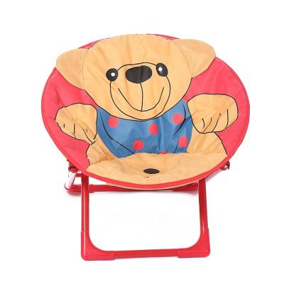 China Baby Chair Chinese Portable Folding Foldable Door Cribs Chair Kids Iron Cartoon Foldable Kids Moon Chair for sale