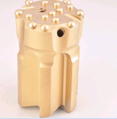 China 76mm, 80mm T45 Thread Button Bits Rock Drilling Tools With Angle 300 - 400 Spherical Button Type for sale