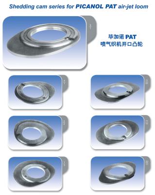 China High Tensile Strength Steel PICANOL PAT Cam Shedding Cam Series For PICANOL PAT Air-jet Looms for sale