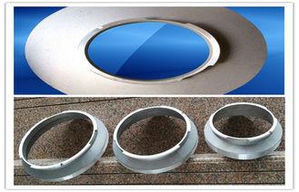 China Aluminum Dimensional Rotary Screen End Ring Stability 640 / 820 / 914 / 1018 for sale