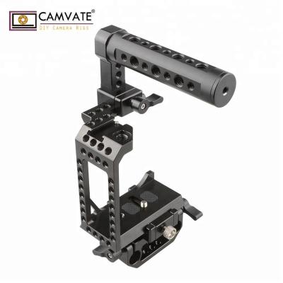 China Cheese Handle CAMVATE Best a7s ii/a7s2/a7sii/a7s/a7r2/a7 Top Camera Cage With Cheese Top Handle for sale