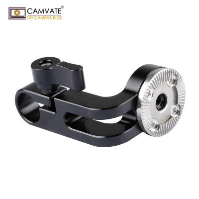 China CAMVATE New Design ARRI M6 Rosette Female Strong Thread Adapter with 15mm Rod Clamp for Monitor Camera Cage Installation for sale