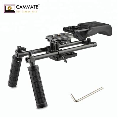 China DSLR Camera To Mount Photographic Accessories CAMVATE Professional DSLR Video Camera Rigs And Supports for sale