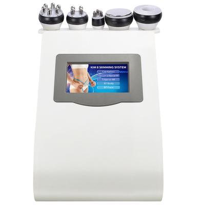 China Portable 5 Lift Into 1Weight Loss Vacuum Slimming Mini Cavitation 40khz Vacuum Machine for sale