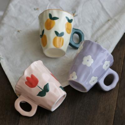 China New Design Viable Milk Mugs Ceramic Cups Multifunctional Cheap Bulk Design Mugs Ceramic Mugs for sale