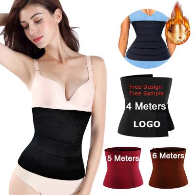 China Slimming Elastic Tummy Control Belt 12.5cm Width Adjustable Belt Slimming Waist Straps Nylon and Latex for sale