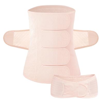 China Antibacterial 3 in 1 Belly Support Postpartum Recovery Wrap Premium Postpartum Belly Band for Postnatal Belt to Promote Women Body Shaper for sale