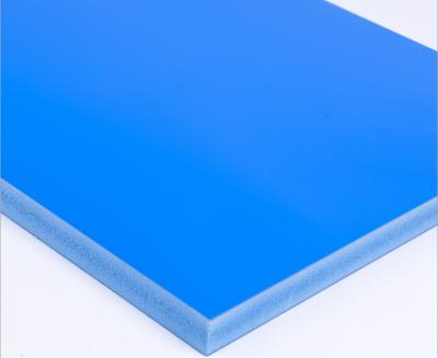 China 2021 Hot Sale Plastic Sheet Waterproof With Film PVC High Density Foam Board for sale