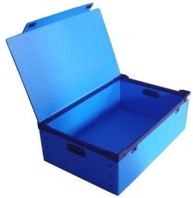 China Qingdao PP Recyclable Plastic Corrugated Hollow Board Non-Toxic Storage Boxes for sale