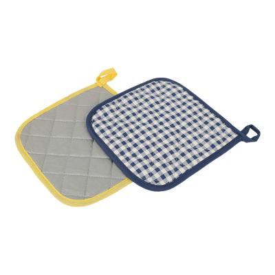 China Hot Pan Bowel Cloth Pad Heat Resistant Pot Holders Cute Silver Small Novelty Plant Cloth Rack For Kitchen for sale