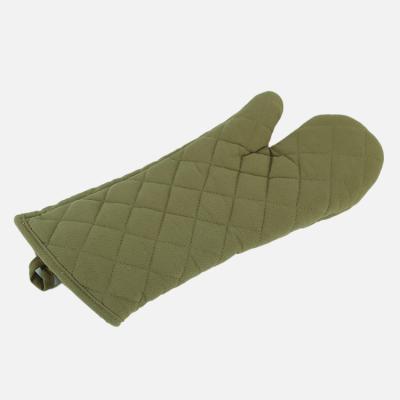 China Hot Sale Extra Long Durable Heat Insulation Pot Holder For Sale Terry Cloth Linen Microwave Oven Gloves for sale