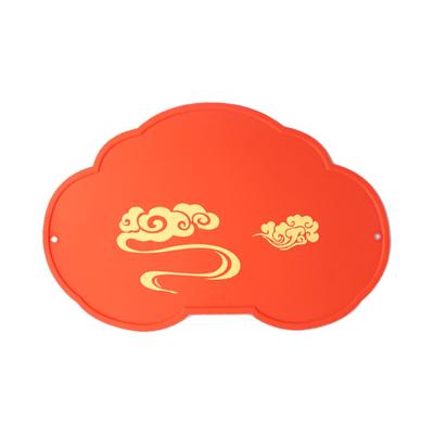 China CLASSIC Custom Logo Pattern Printing Waterproof Silicone Material BPA Free Food Grade Baby Silicone Placemat for sale