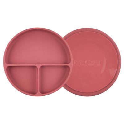 China CLASSIC hot selling items bpa free children's silicone feeding tableware baby training eating food grade silicon bowl with suction for sale